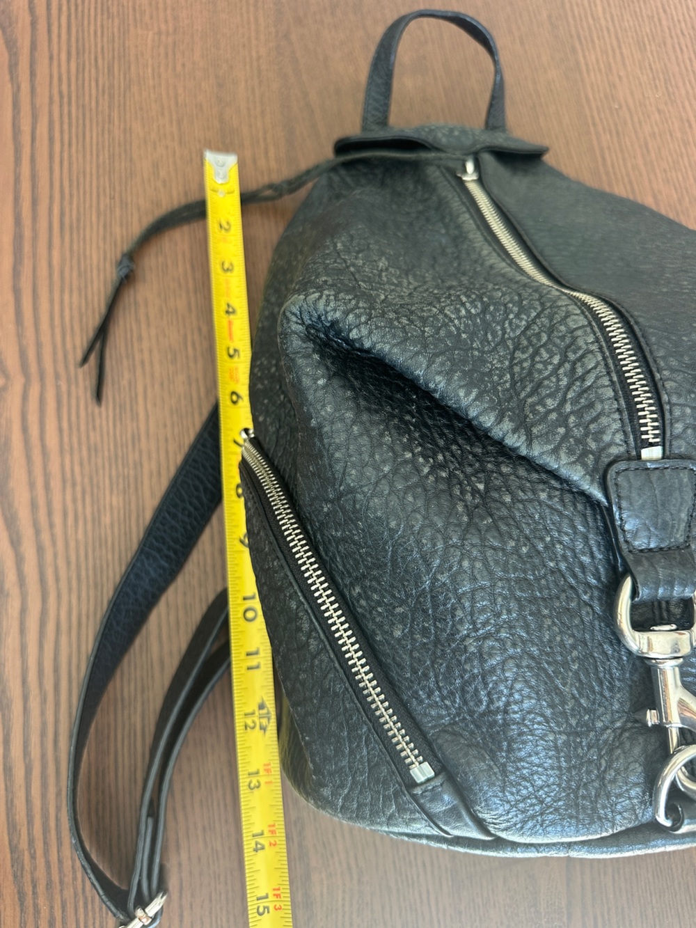Rebecca Minkoff Black Julian Backpack - Picture 11 of 12